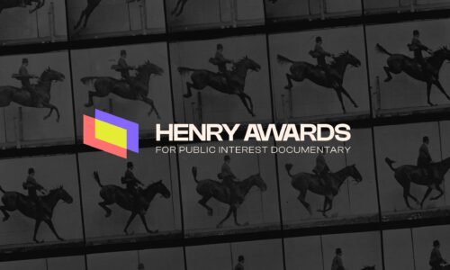 Henry Awards logo with the first documentary, The Horse in Motion by Muybridge